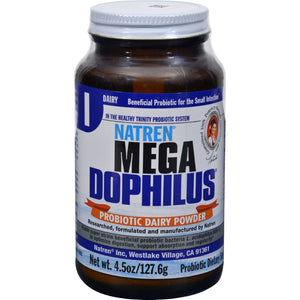 Natren Mega Dophilus Dairy - 4.5 Oz - Vita-Shoppe.com
