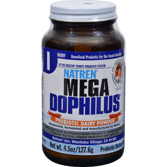 Natren Mega Dophilus Dairy - 4.5 Oz - Vita-Shoppe.com