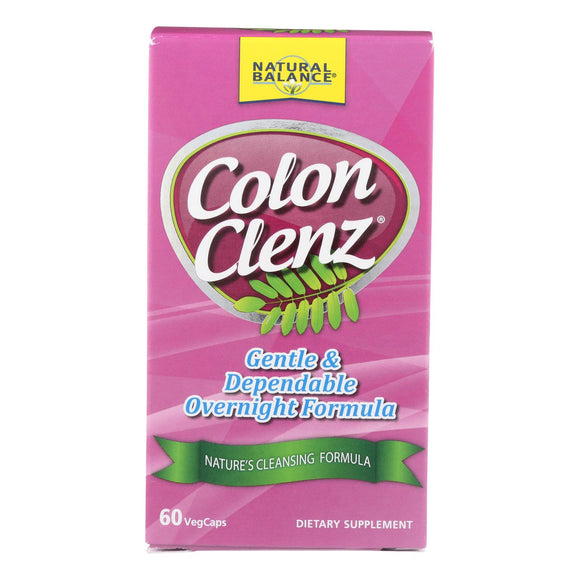Natural Balance Colon Clenz - 60 Vegetable Capsules - Vita-Shoppe.com