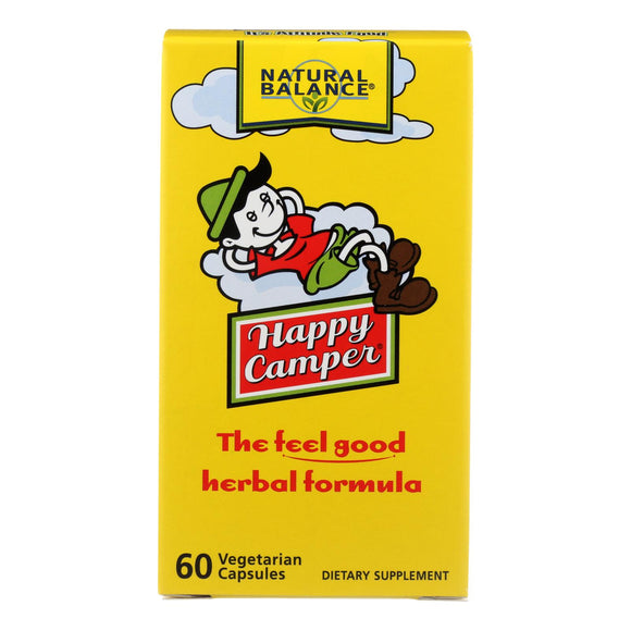Natural Balance Happy Camper - 60 Vegetarian Capsules - Vita-Shoppe.com
