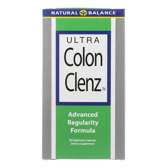Natural Balance Ultra Colon Clenz - 60 Vegetarian Capsules - Vita-Shoppe.com