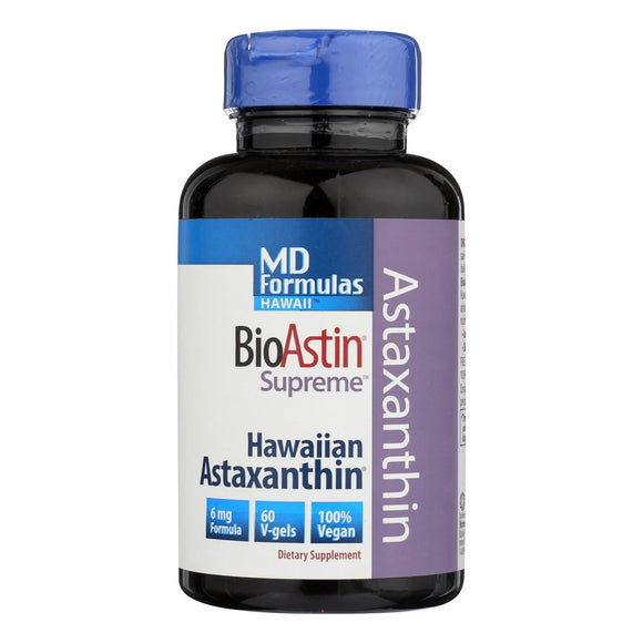 Nutrex Hawaii Bioastin Supreme - 6 Mg - 60 Vegetarian Softgels - Vita-Shoppe.com