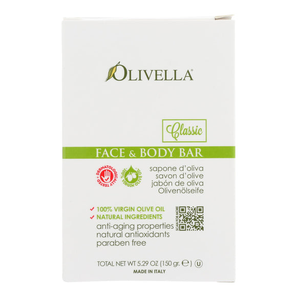 Olivella Face And Body Bar - 5.29 Oz - Vita-Shoppe.com