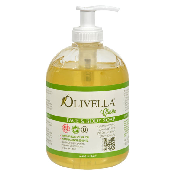 Olivella Face And Body Soap - 16.9 Fl Oz - Vita-Shoppe.com