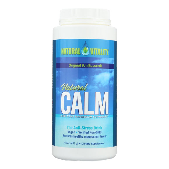 Natural Vitality Natural Magnesium Calm - 16 Oz - Vita-Shoppe.com