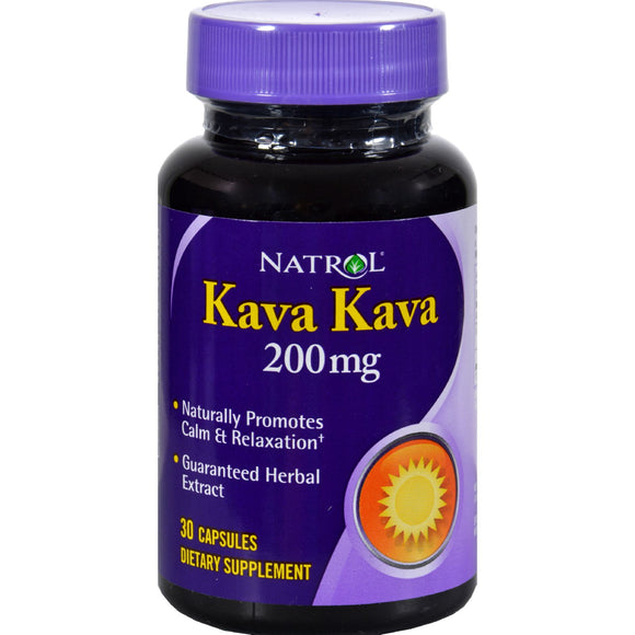 Natrol Kava Kava 200 Mg - 30 Caps - Vita-Shoppe.com