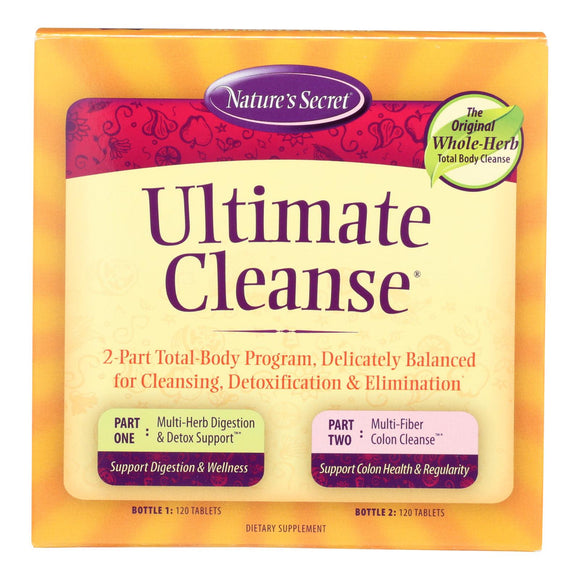 Nature's Secret Ultimate Cleanse Kit - 120 Tablets - Vita-Shoppe.com