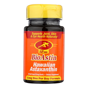 Nutrex Hawaii Bioastin Hawaiian Astaxanthin - 12 Mg - 25 Gel Caps - Vita-Shoppe.com