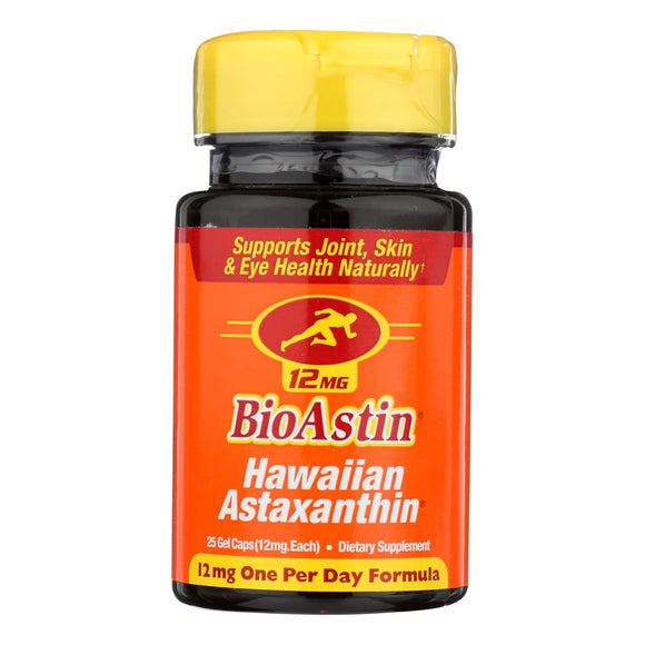 Nutrex Hawaii Bioastin Hawaiian Astaxanthin - 12 Mg - 25 Gel Caps - Vita-Shoppe.com