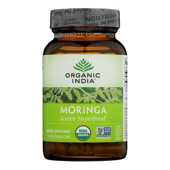 Organic India Moringa - 90 Vcap - Vita-Shoppe.com