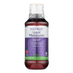 Natrol - Melatonin Liquid 2.5mg - 8 Fz - Vita-Shoppe.com