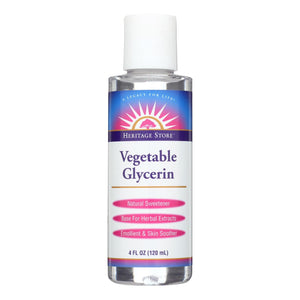 Heritage Products Vegetable Glycerin - 4 Fl Oz - Vita-Shoppe.com