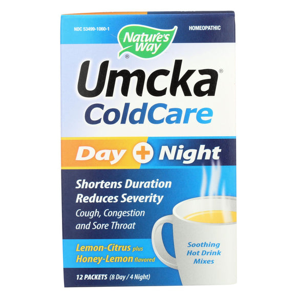 Nature's Way Umcka Coldcare Drink - Day And Night - 12 Count - Vita-Shoppe.com