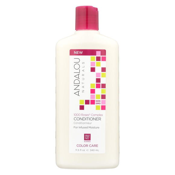 Andalou Naturals Color Care Conditioner -1000 Roses Complex - 11.5 Fl Oz - Vita-Shoppe.com
