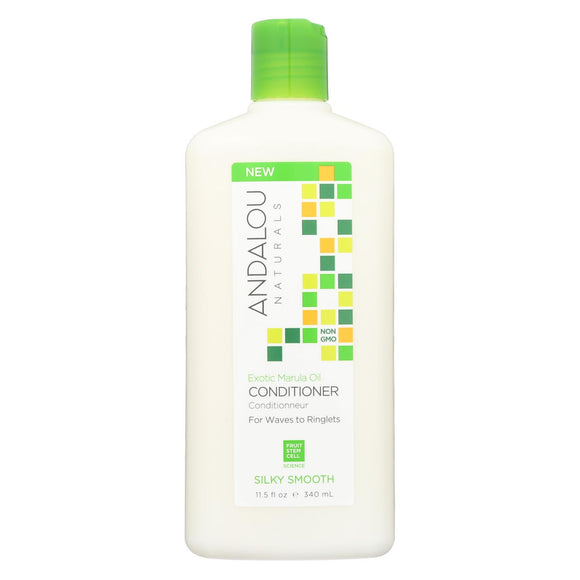 Andalou Naturals Silky Smooth Conditioner -exotic Marula Oil - 11.5 Fl Oz - Vita-Shoppe.com
