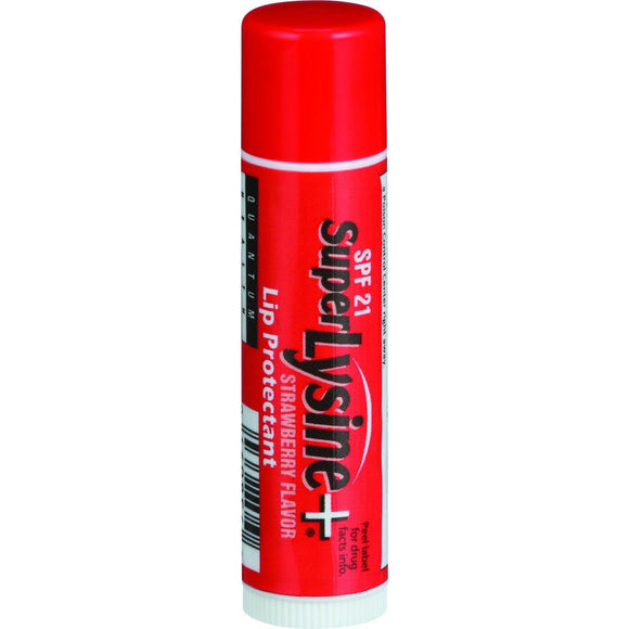Quantum Research Super Lysine Cold Stick - Strawberry - 8 Count - Vita-Shoppe.com
