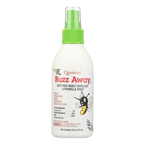 Quantum Research Buzz Away Insect Repellent Citronella Spray - 6 Oz - Vita-Shoppe.com
