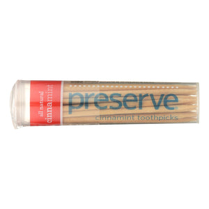 Preserve Flavored Toothpicks Cinnamint - 35 Pieces - Vita-Shoppe.com