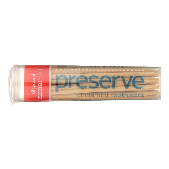 Preserve Flavored Toothpicks Cinnamint - 35 Pieces - Vita-Shoppe.com