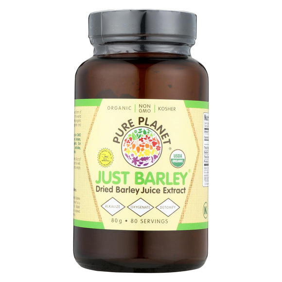 Pure Planet Just Barley Nature's Organic Nutrition Support - 2.8 Oz - Vita-Shoppe.com