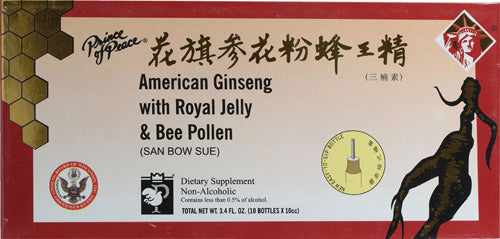 Prince Of Peace American Ginseng Extract - Ryl Jlly B Plln - 10 Cc - 10 Ct - Vita-Shoppe.com