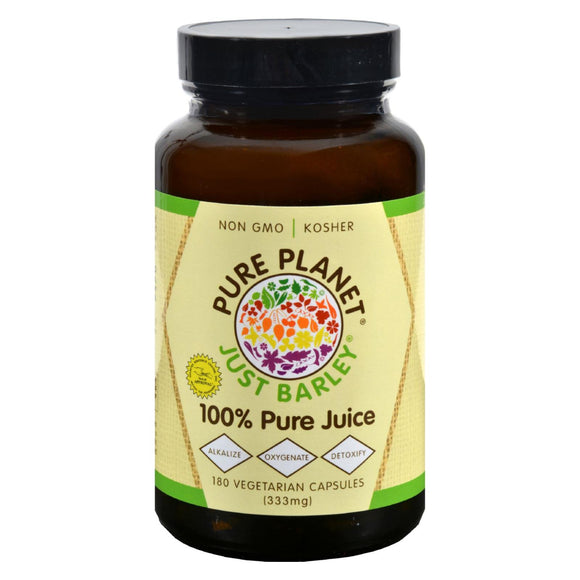 Pure Planet Just Barley - 180 Vegetarian Capsules - Vita-Shoppe.com