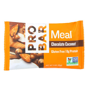 Probar Organic Chocolate Coconut Bar - Case Of 12 - 3 Oz - Vita-Shoppe.com