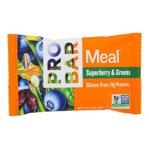 Probar Bar Organic Superberry Bar - Case Of 12 - 3 Oz - Vita-Shoppe.com