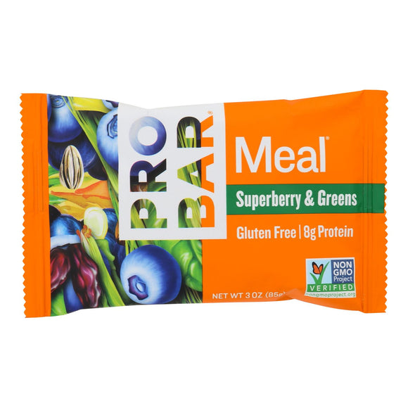 Probar Bar Organic Superberry Bar - Case Of 12 - 3 Oz - Vita-Shoppe.com