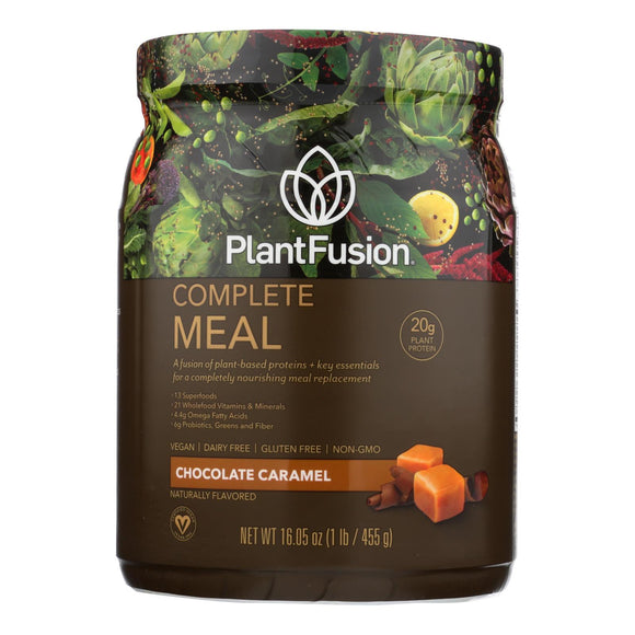 Plantfusion - Complete Meal - Chocolate Caramel - 15.9 Oz - Vita-Shoppe.com