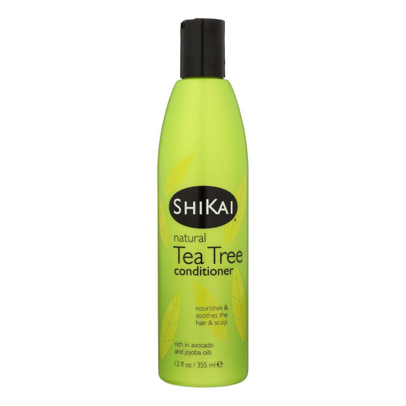 Shikai Natural Tea Tree Conditioner - 12 Fl Oz - Vita-Shoppe.com