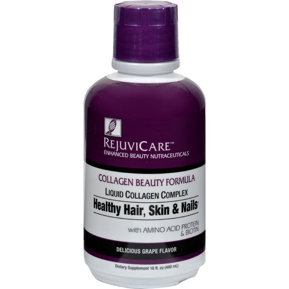 Rejuvicare Liquid Collagen Formula - Grape - 16 Fl Oz. - Vita-Shoppe.com