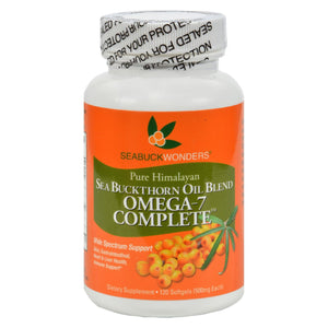 Seabuck Wonders Sea Buckthorn Oil Blend - 500 Mg - 120 Softgels - Vita-Shoppe.com