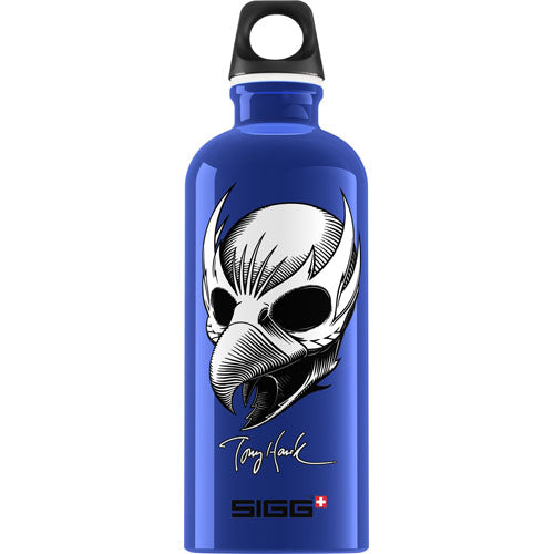 Sigg Water Bottle - Tony Hawk Birdman Blue - 0.6 Liters - Vita-Shoppe.com