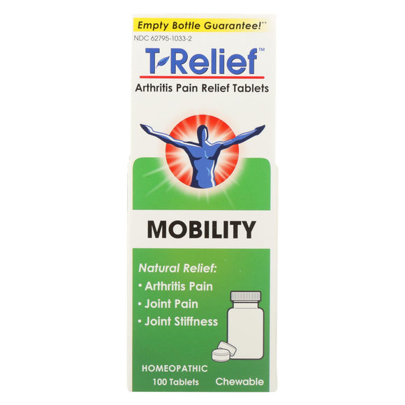 T-relief - Zeel - Arthritic Pain - Osteoarthritis - Joint Stiffness - 100 Tablets - Vita-Shoppe.com