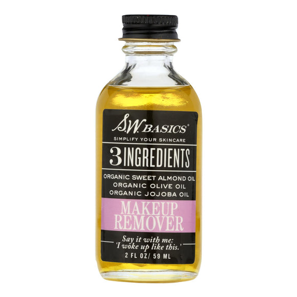 S.w. Basics - 3 Ingredients Makeup Remover - 2 Fl Oz. - Vita-Shoppe.com