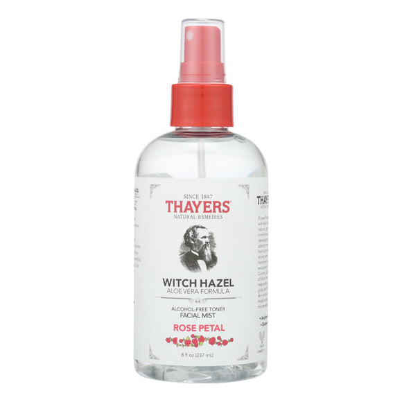 Thayers - Witch Hazel Facial Mist - Rose Petal - 8 Fz - Vita-Shoppe.com