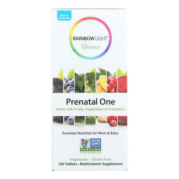 Rainbow Light - Prenatal One Vibrance - 1 Each - 120 Tab - Vita-Shoppe.com