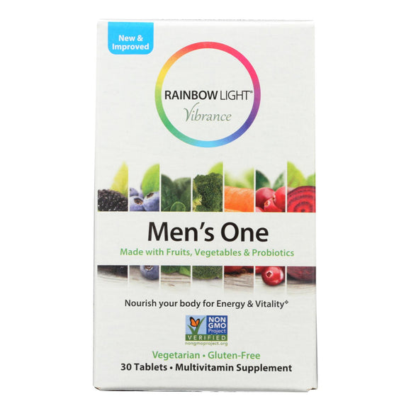 Rainbow Light - Men's One Vibrance - 1 Each - 30 Tab - Vita-Shoppe.com