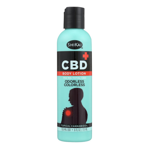 Shikai Products - Body Lotion CBD - 1 Each - 6 Fz - Vita-Shoppe.com
