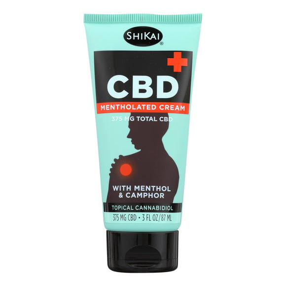 Shikai Products - Cream CBD Metholated - 1 Each - 3 Fz - Vita-Shoppe.com