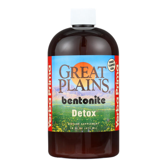 Yerba Prima Great Plains Bentonite Detox - 16 Fl Oz - Vita-Shoppe.com