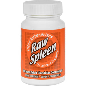 Ultra Glandulars Raw Spleen - 200 Mg - 60 Tablets - Vita-Shoppe.com
