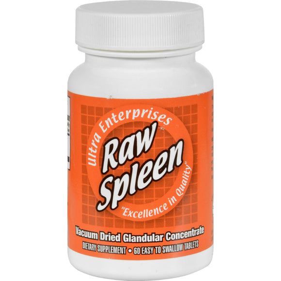 Ultra Glandulars Raw Spleen - 200 Mg - 60 Tablets - Vita-Shoppe.com