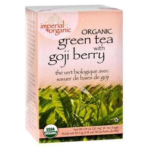 Uncle Lee's Imperial Organic Green Tea With Goji Berry - 18 Tea Bags - Vita-Shoppe.com