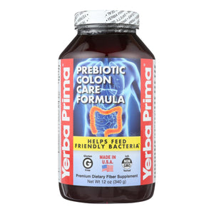 Yerba Prima Colon Care Formula - 12 Oz - Vita-Shoppe.com