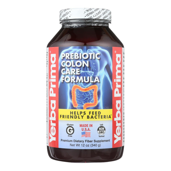 Yerba Prima Colon Care Formula - 12 Oz - Vita-Shoppe.com