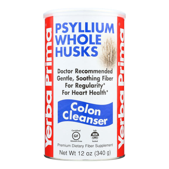 Yerba Prima Psyllium Whole Husks - 12 Oz - Vita-Shoppe.com