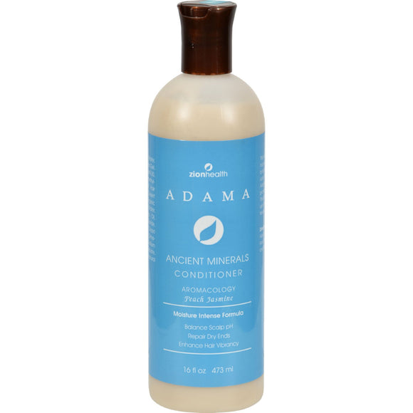Zion Health Adama Clay Minerals Conditioner Peach Jasmine - 16 Fl Oz - Vita-Shoppe.com