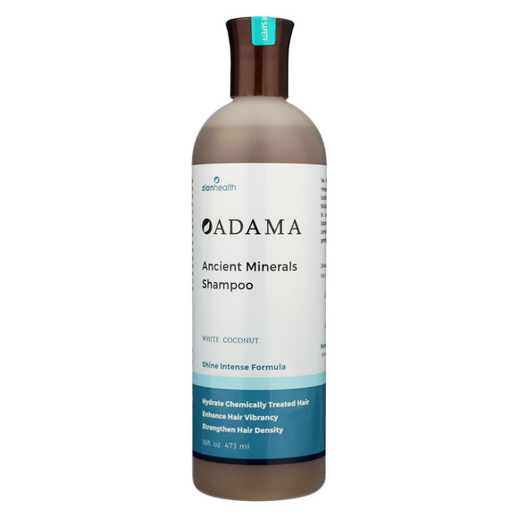Zion Health Adama Minerals Shampoo - White Coconut - 16 Fl Oz - Vita-Shoppe.com